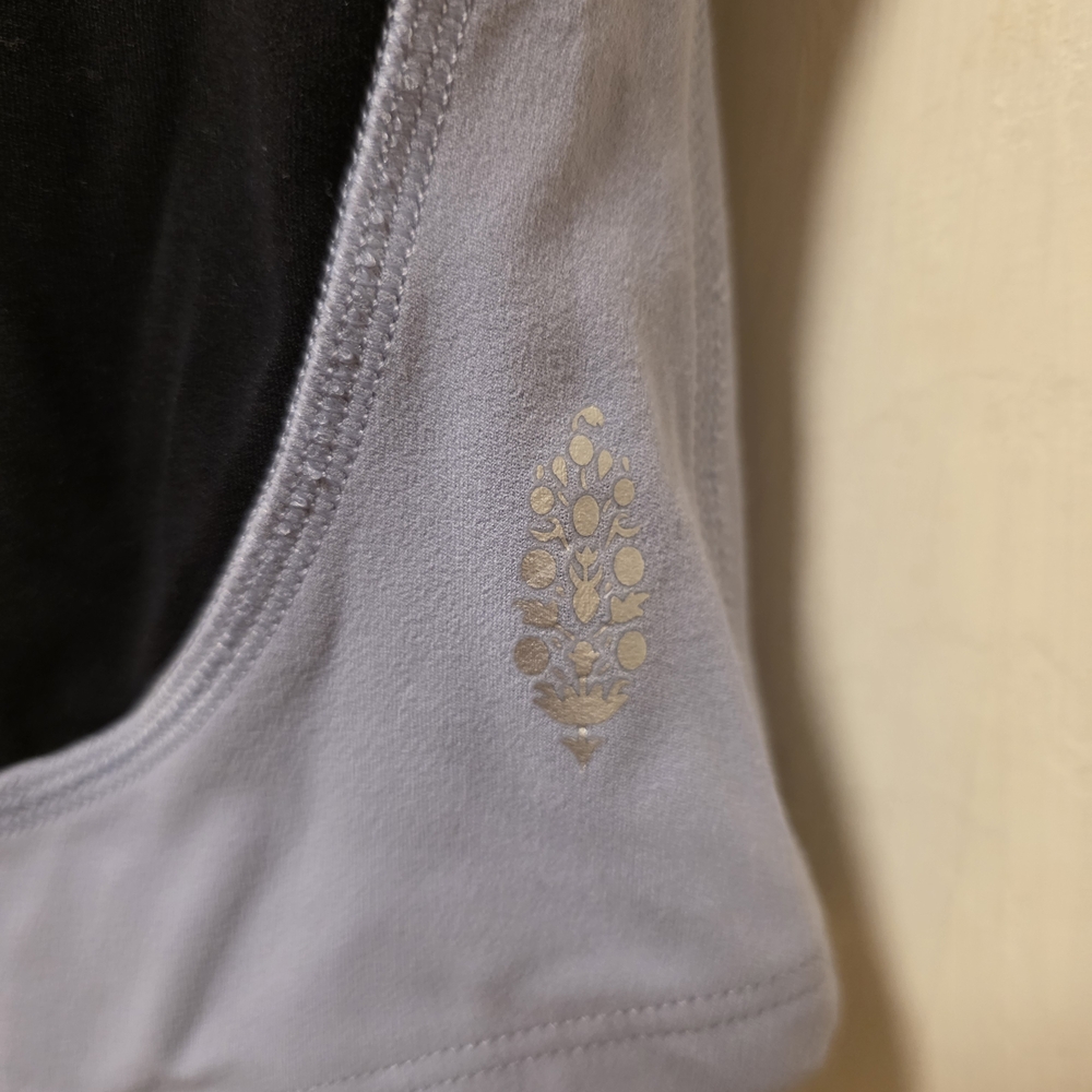 FP Movement by Free People Blue and Black Tank Top New Without Tags - Picture 5 of 8